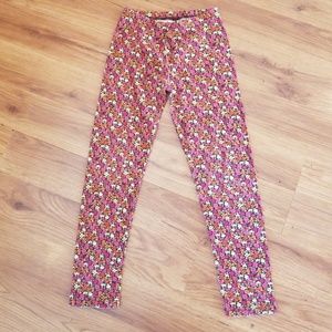 Gymboree floral print leggings